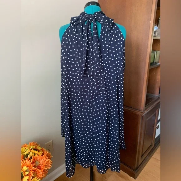 Alex Marie Halter Dress Isabel Polka-dot navy blue - Picture 8 of 10